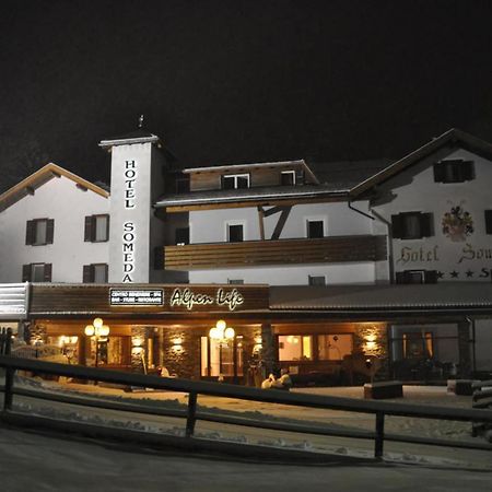 Alpenlife Hotel Someda Moena Bagian luar foto